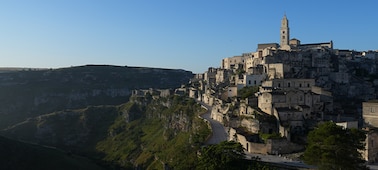 Imagen de ejemplo de un paisaje urbano antiguo