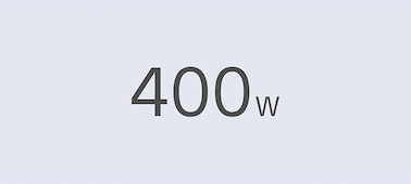 Ícono de 400 W